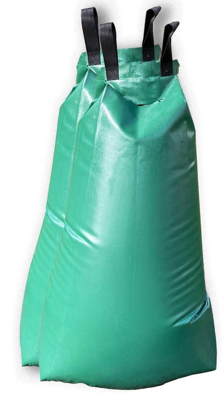Grasekamp Doppelpack Bewässerungsbeutel für Bäume - 2 x 60 Liter - Wasserbeutel Wassersack Bewässerungssystem