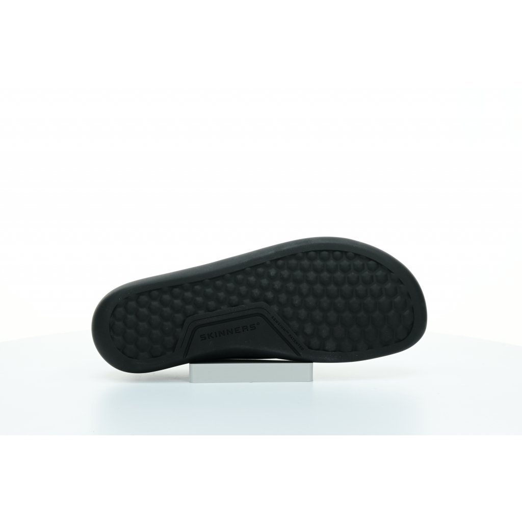 Skinners Walker II Leather Black/Black Barfußsneakers