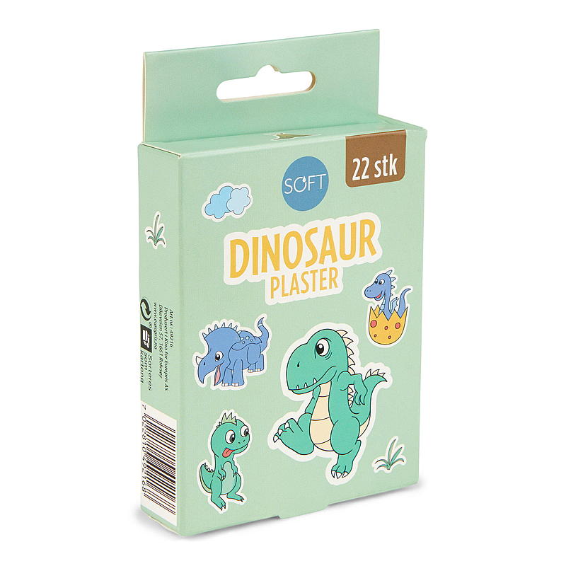 Soft Plaster 22 stk Dinosaur
