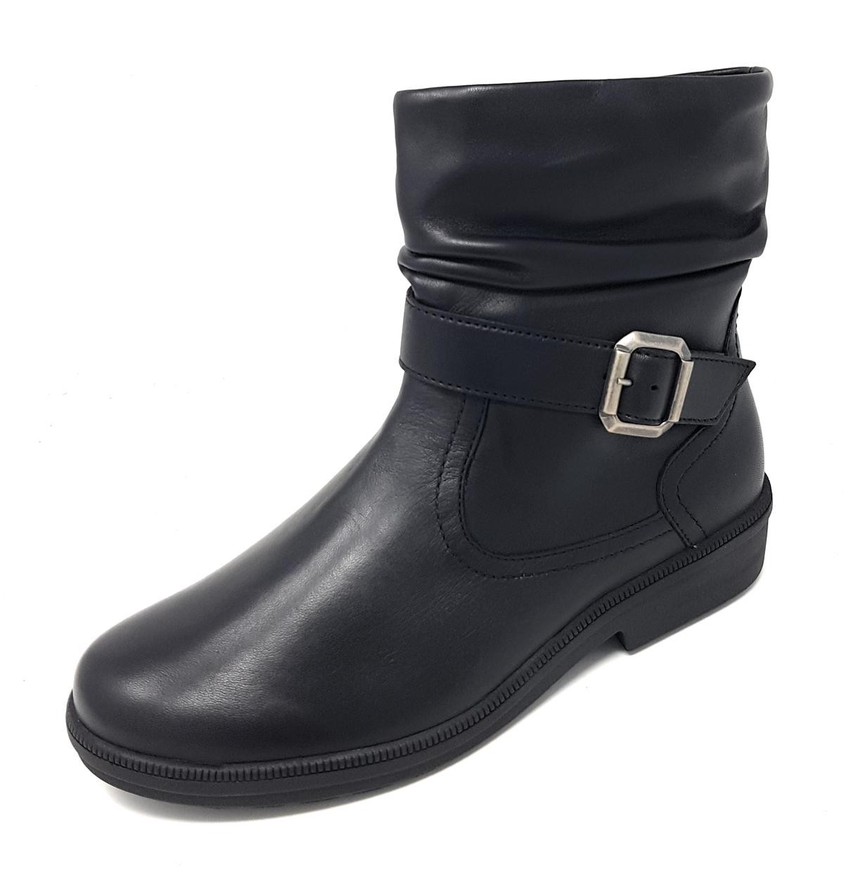GANTER Schnür-Stiefeletten schwarz
