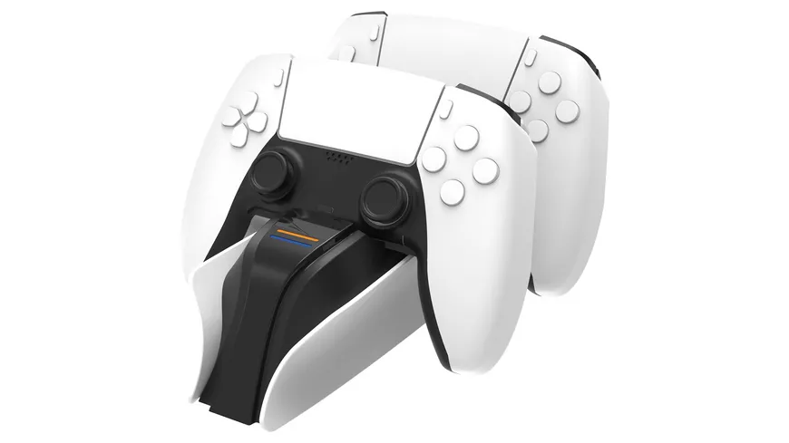 snakebyte PS5 Twin Charge 5™ white