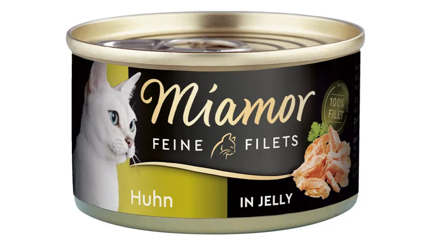 Miamor Katzennassfutter Feine Filets Huhn in Tomatenjelly 100 g
