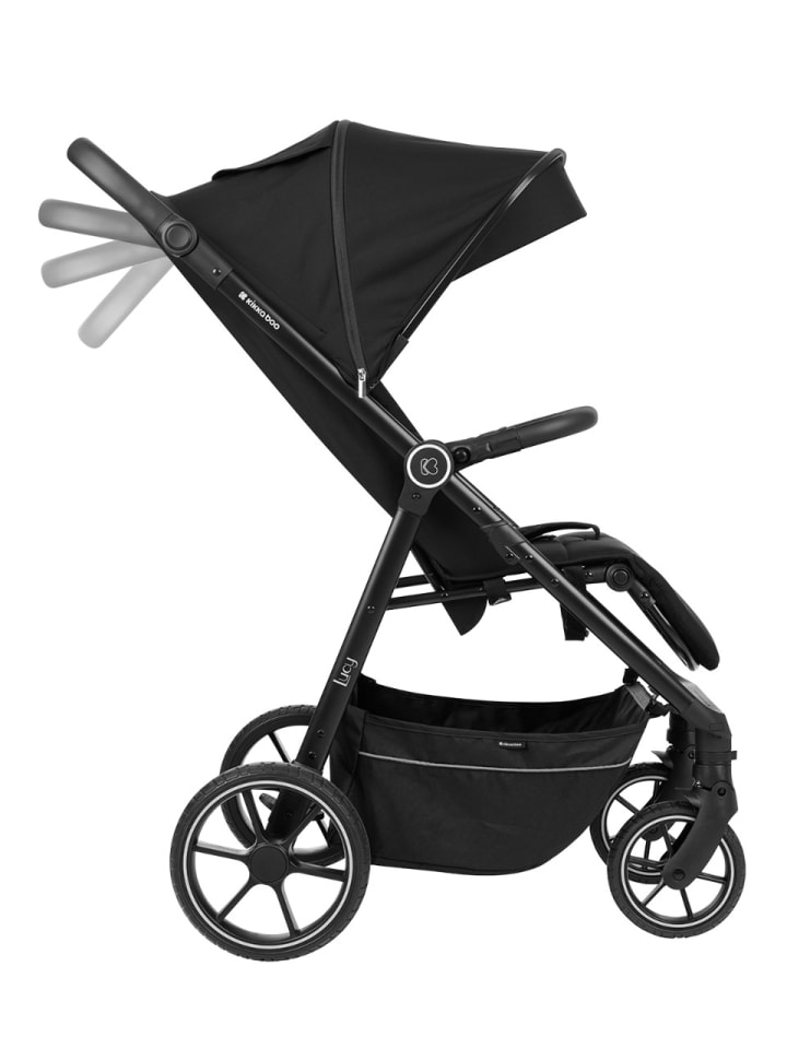 Kikkaboo Kinderwagen Lucy Gurt in schwarz günstig kaufen onesize