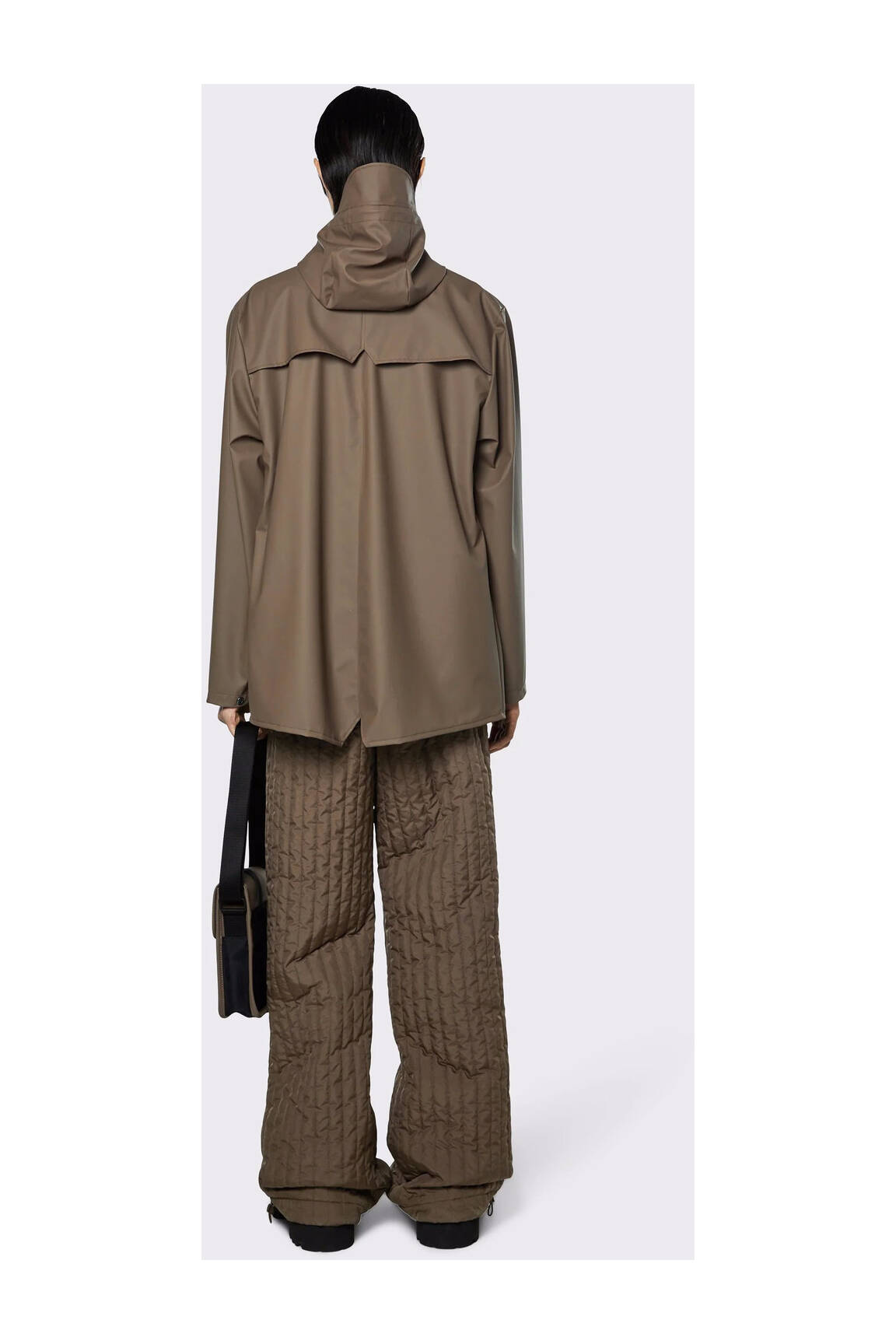Rains Impermeables Trenchs Unisexe couleur marron