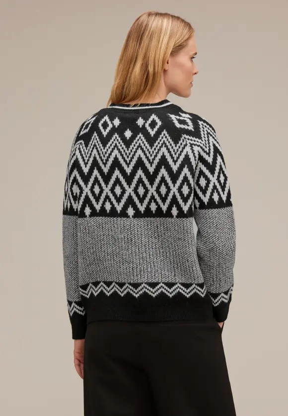 Street One Strickpullover mit Muster