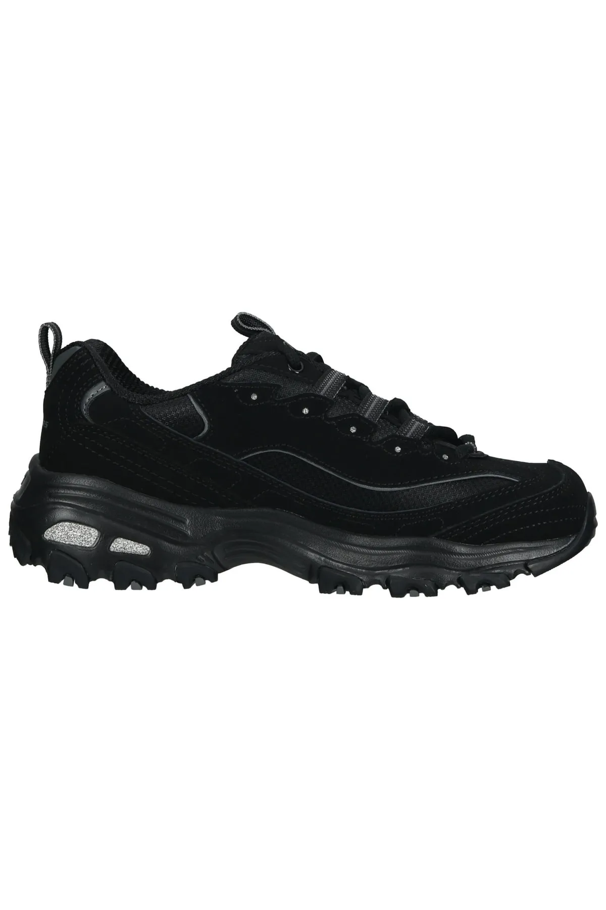 SKECHERS  Flacher Schuh - Schwarz - Flacher Absatz