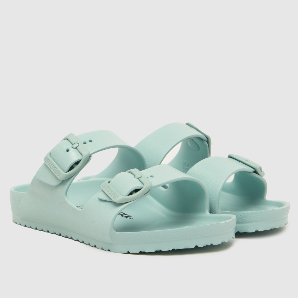 BIRKENSTOCK ljusgröna Arizona Eva Junior sandaler