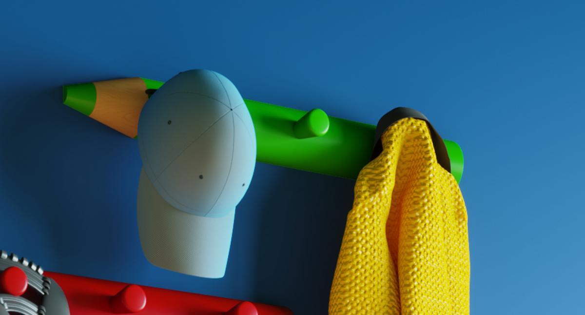 VCM my kids Bleistift-Garderobe Stifto Grün