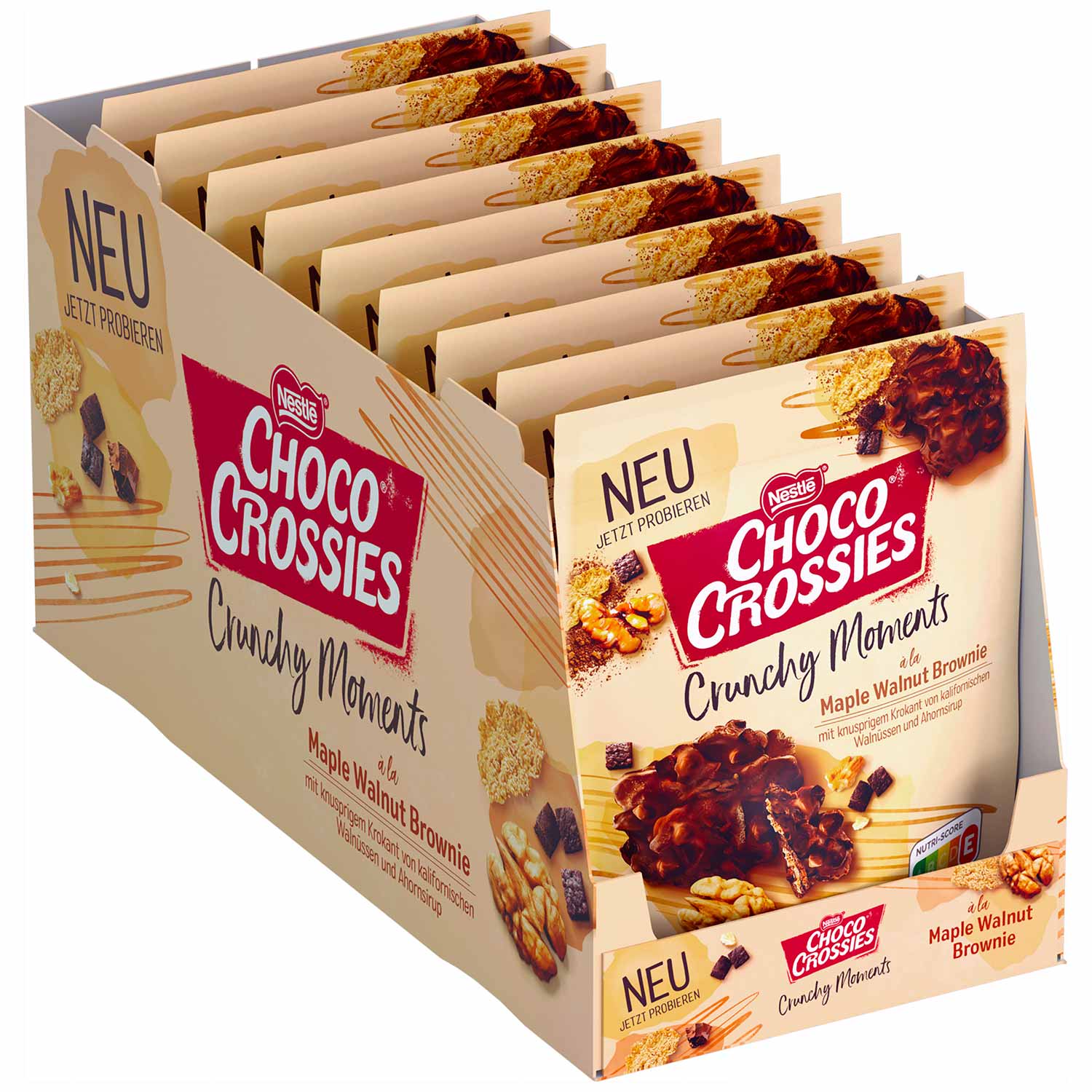 Choco Crossies Crunchy Moments à la Maple Walnut Brownie 140g