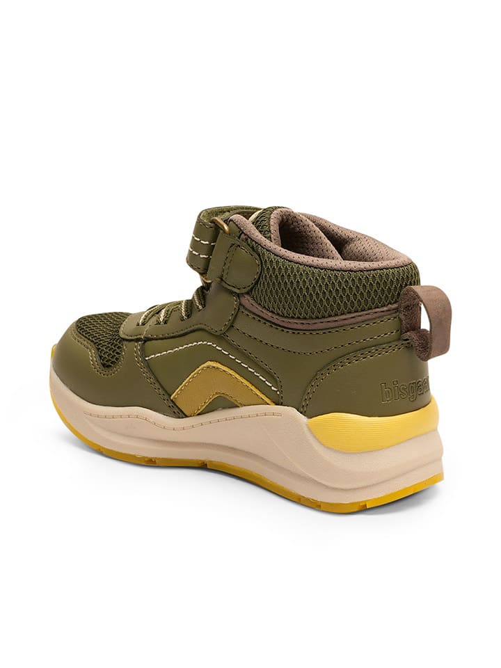 bisgaard Wanderschuhe in Khaki/ Gelb günstig kaufen