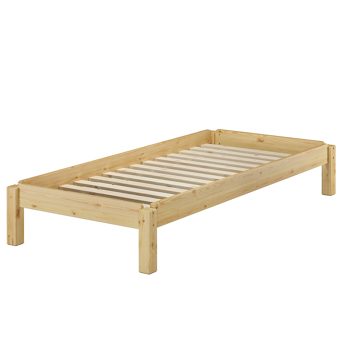 Stapelbett 90x200 Kiefer massiv ohne Zubehör