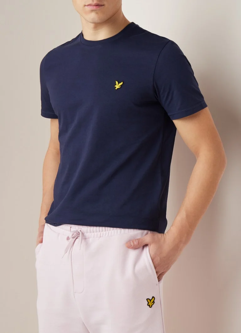 Koszulka bawełniana Lyle & Scott basic