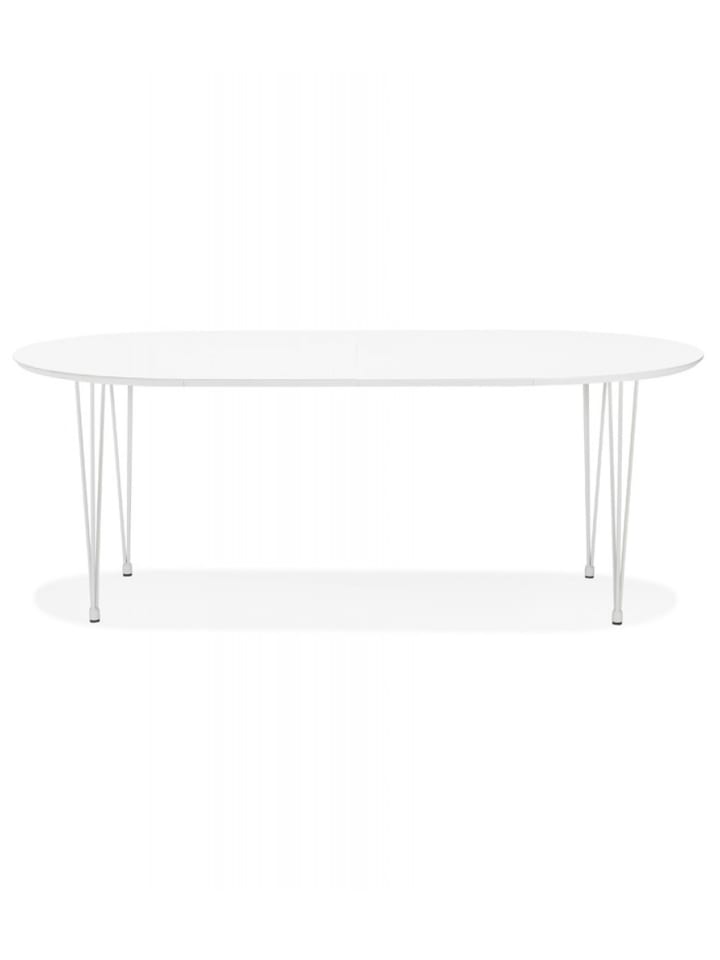 KADIMA DESIGN Esstisch Ausziehbar Holz Metall | Esszimmertisch Weiß Modern günstig kaufen onesize