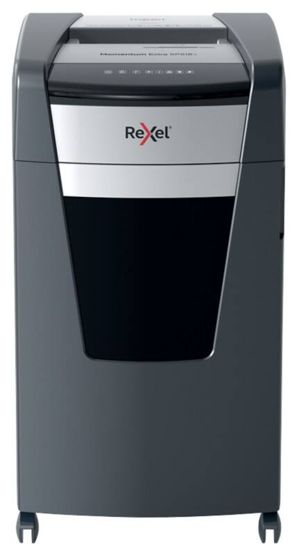 Rexel Momentum Extra XP516  Aktenvernichter  Mikroschnitt Anti-Papierstau-Technologie Sicherheitsstufe P-5 18 Blatt