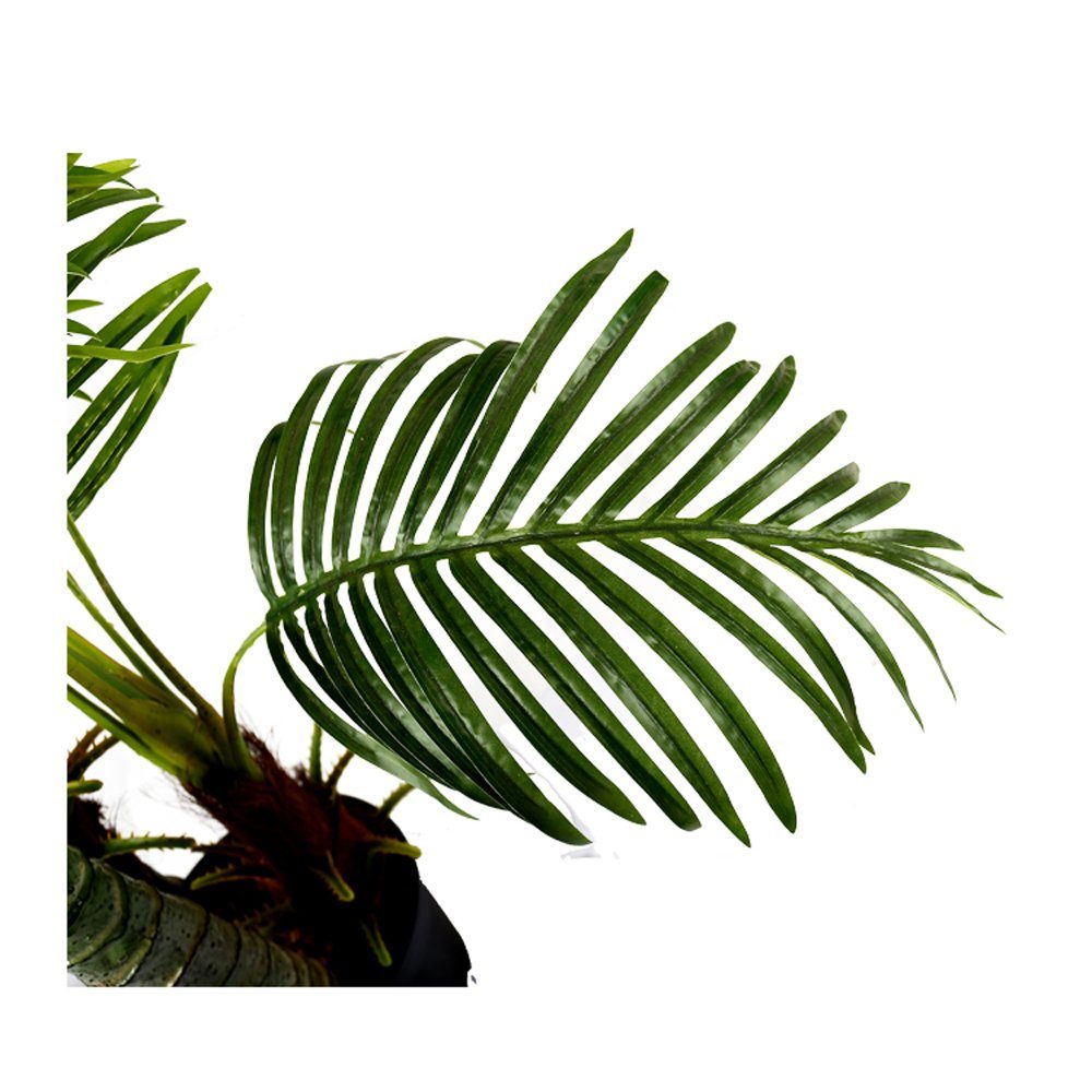 Kunstpalme Palme KP103 mit 3 Stämmen Palme 180cm Hoch, Arnusa, Höhe 180 cm, künstliche Pflanze groß fertig im Topf