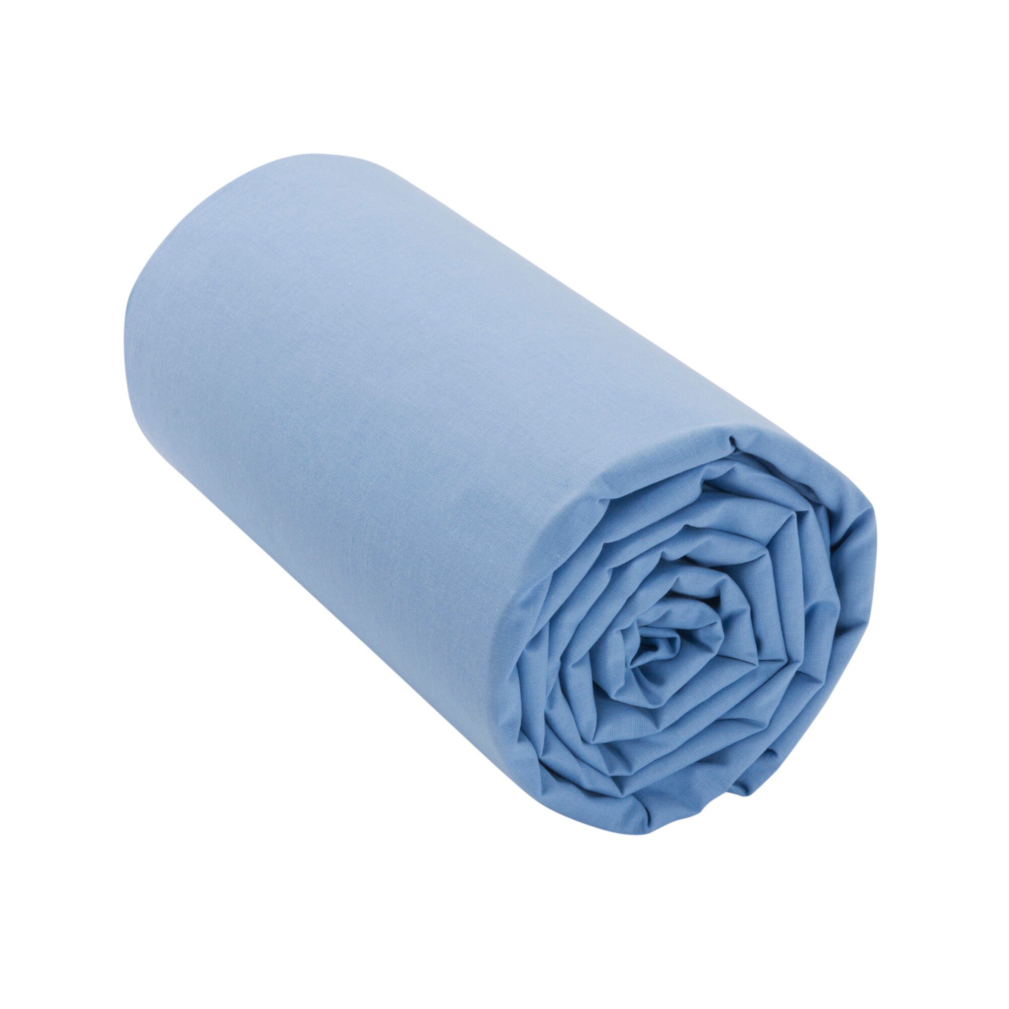 Drap-housse irrétrécissable uni coton