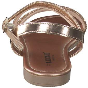 Leone Sandale in gold