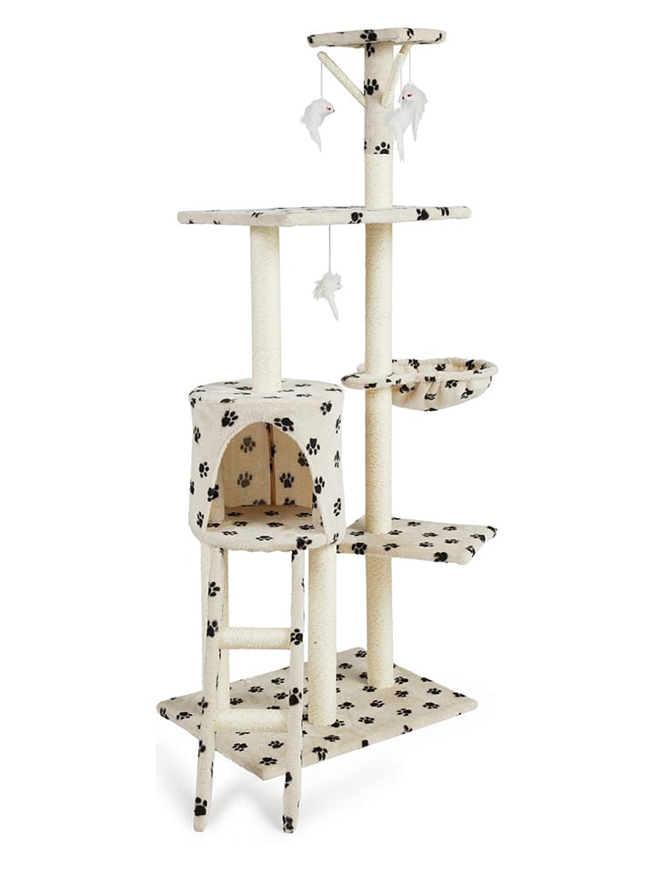 Lifa Living Kratzbaum in Beige - (B)60 x (H)138,5 x (T)42 cm günstig kaufen onesize