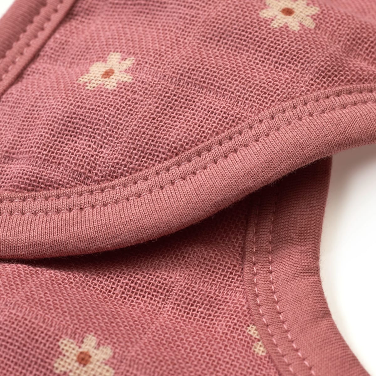 Lätzchen aus Musselin, rosa, 1 St