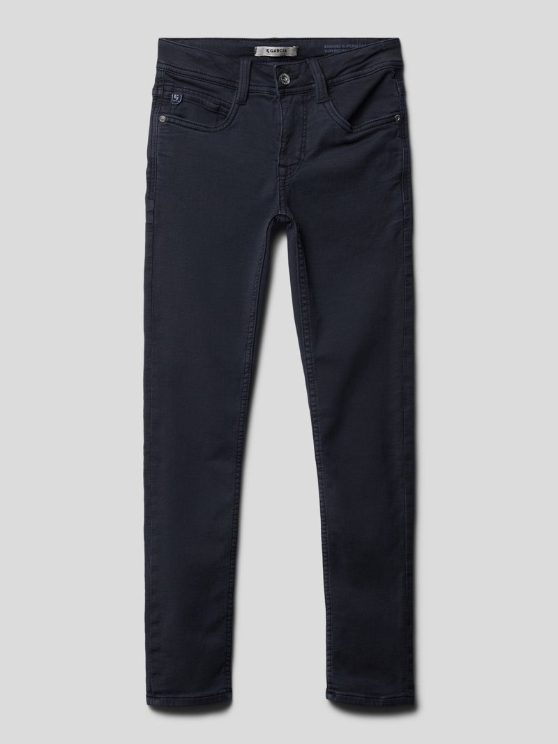 Superslim Fit Jeans mit Stretch-Anteil in blau