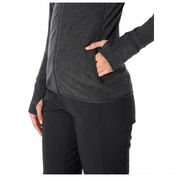 Icebreaker - Women's Descender L/S Zip Hood - Wolljacke