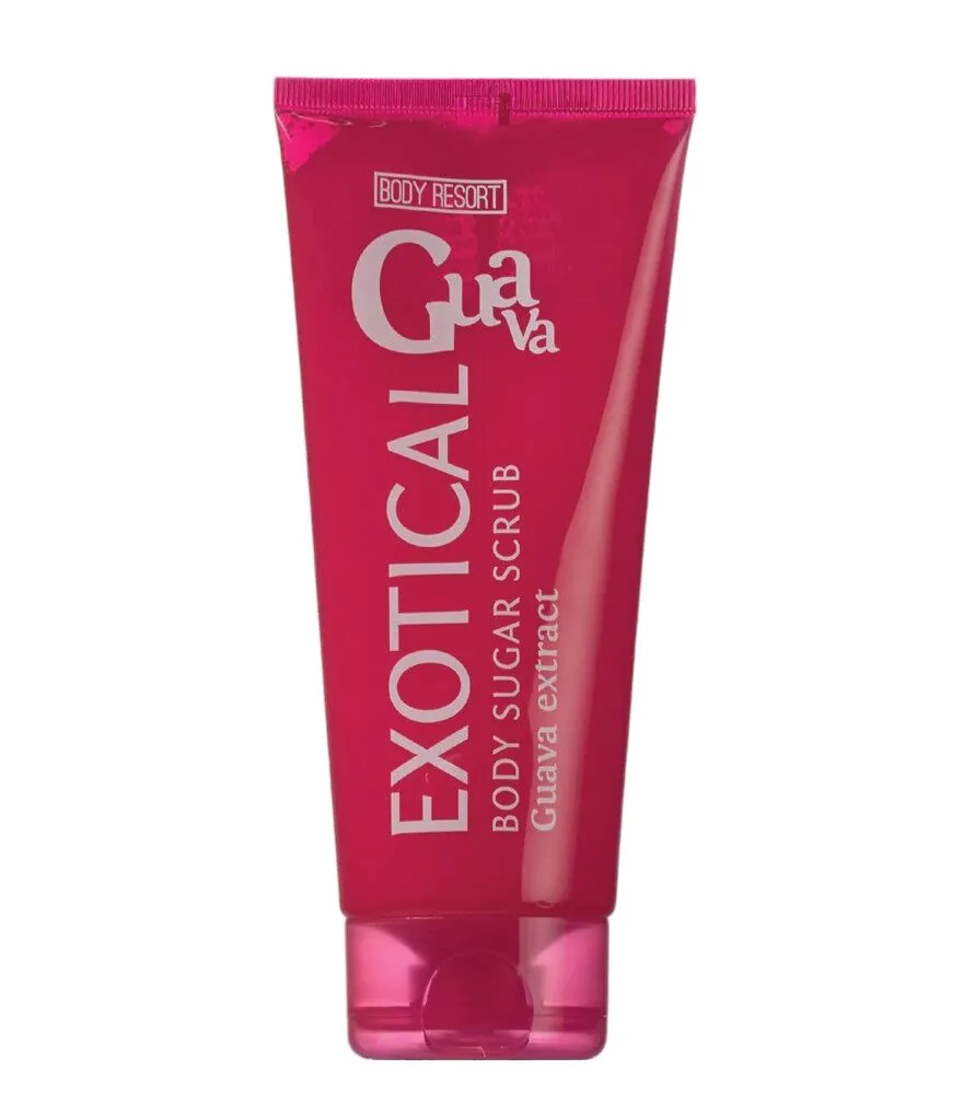 Body Resort Pink Sugar Body Scrub με εκχύλισμα γκουάβα