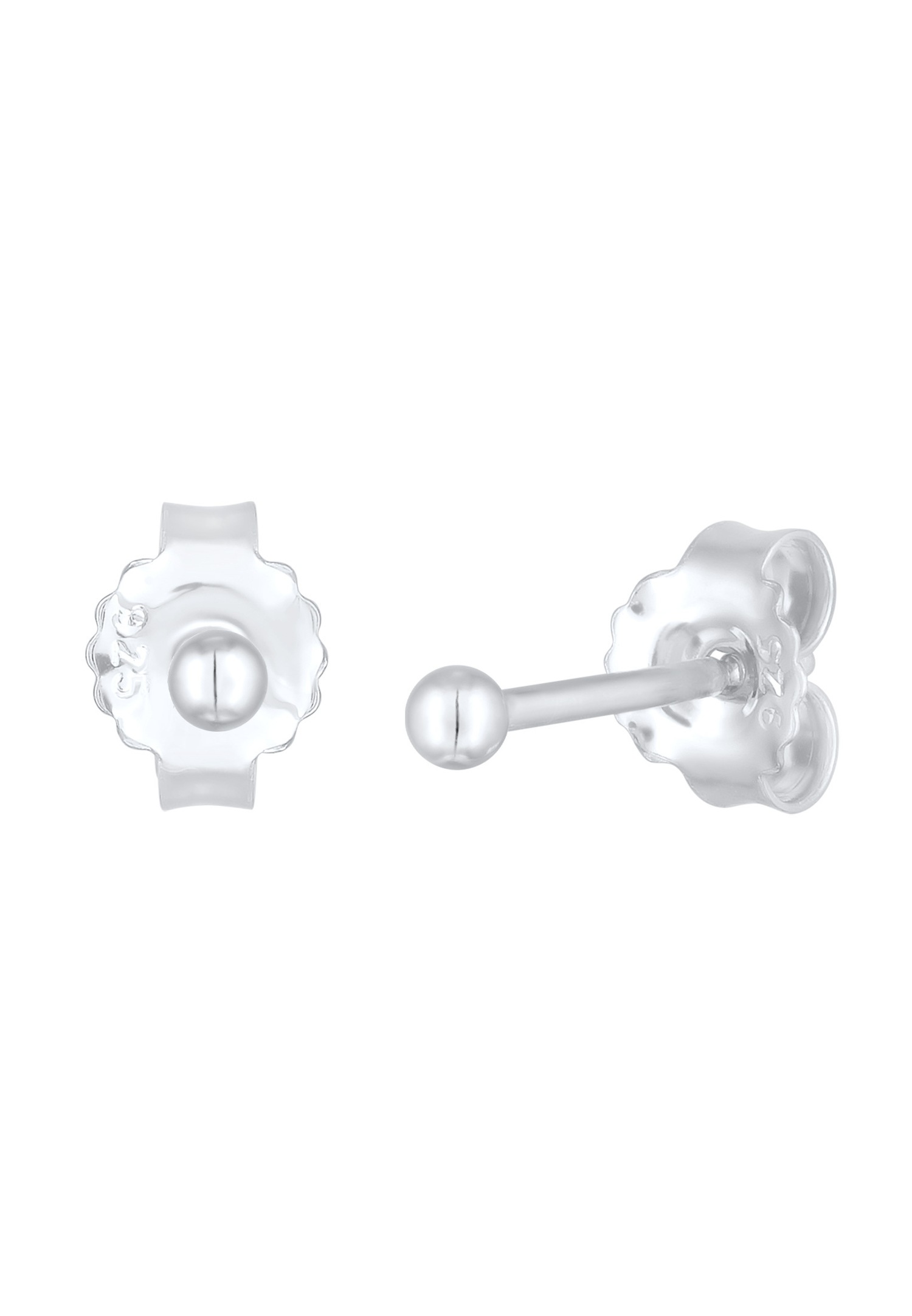 Elli Ohrringe Ohrstecker Kugel Klassisch Rund 925 Silber