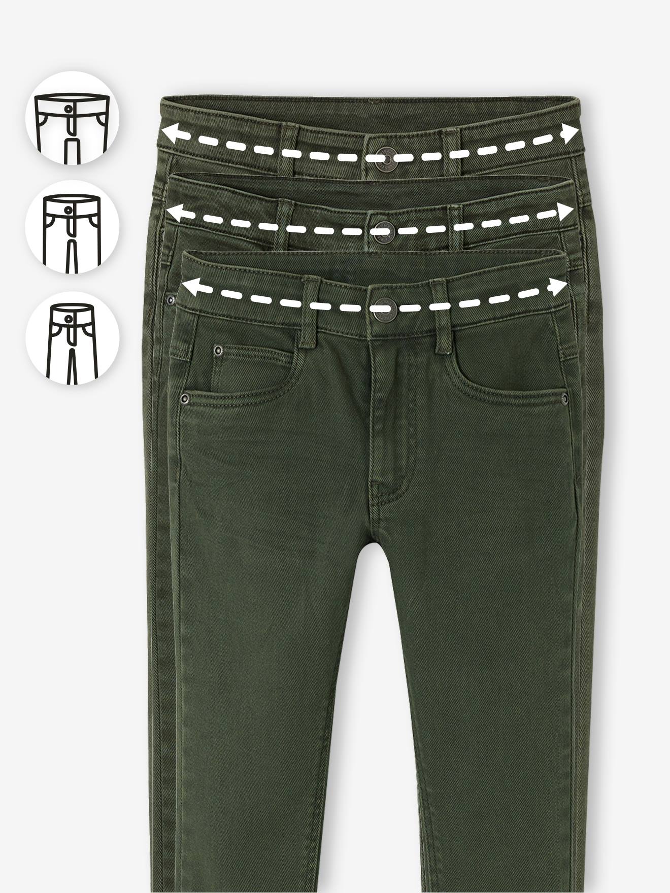 Slim couleur MorphologiK FIN garçon beige