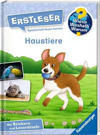 Ravensburger Wieso? Weshalb? Warum? Erstleser, Band 12: Haustiere