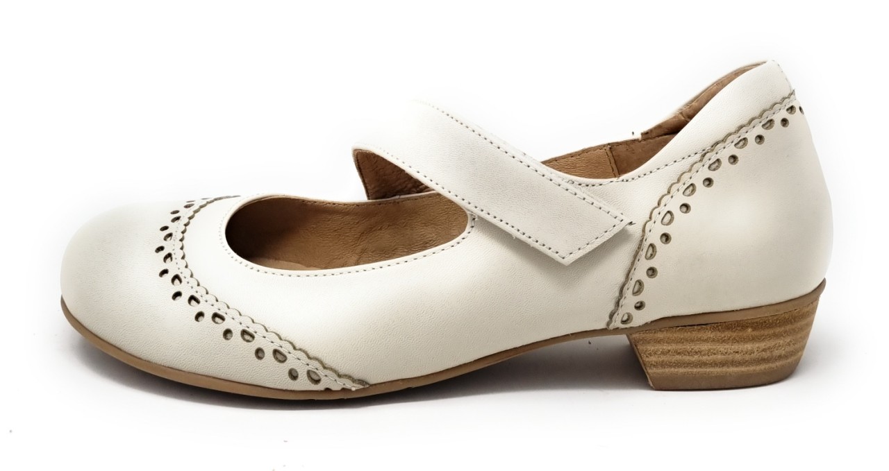 BRAKO Ballerinas weiss