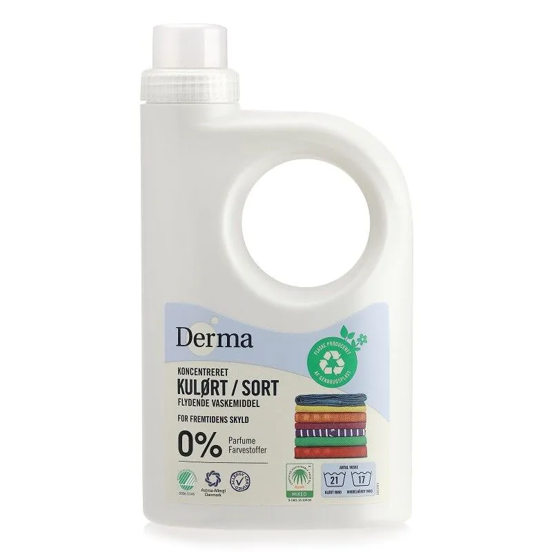 Derma koncentruotas skystas skalbiklis spalvotiems audiniams