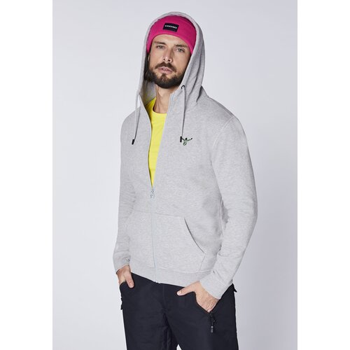 HOODIEJACKE MIT GROSSEM BACKPRINT