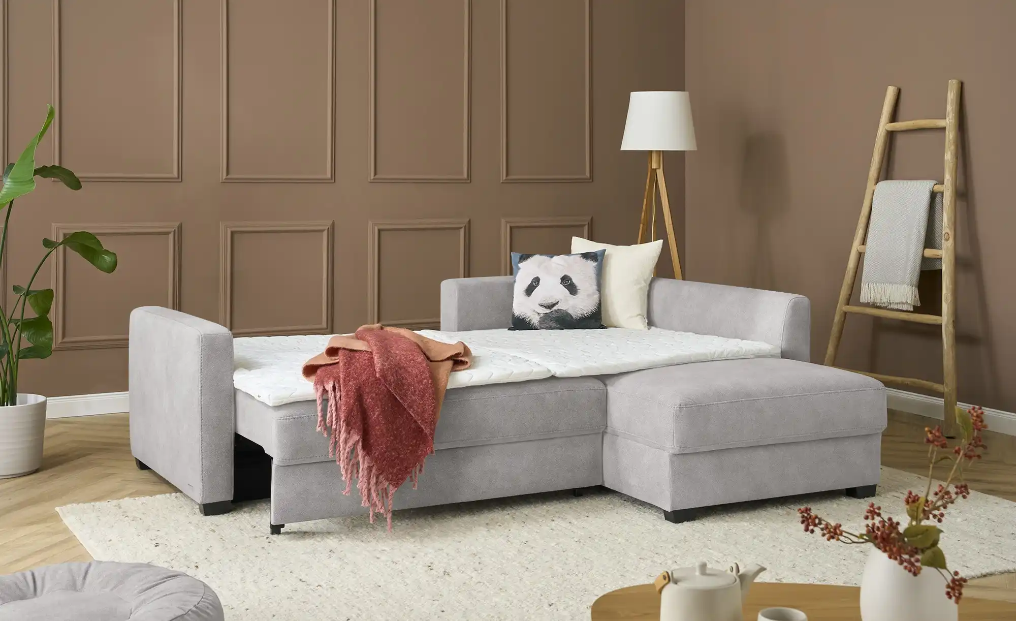 bobb Ecksofa mit pflegeleichtem Bezugsstoff  Lisa de Luxe