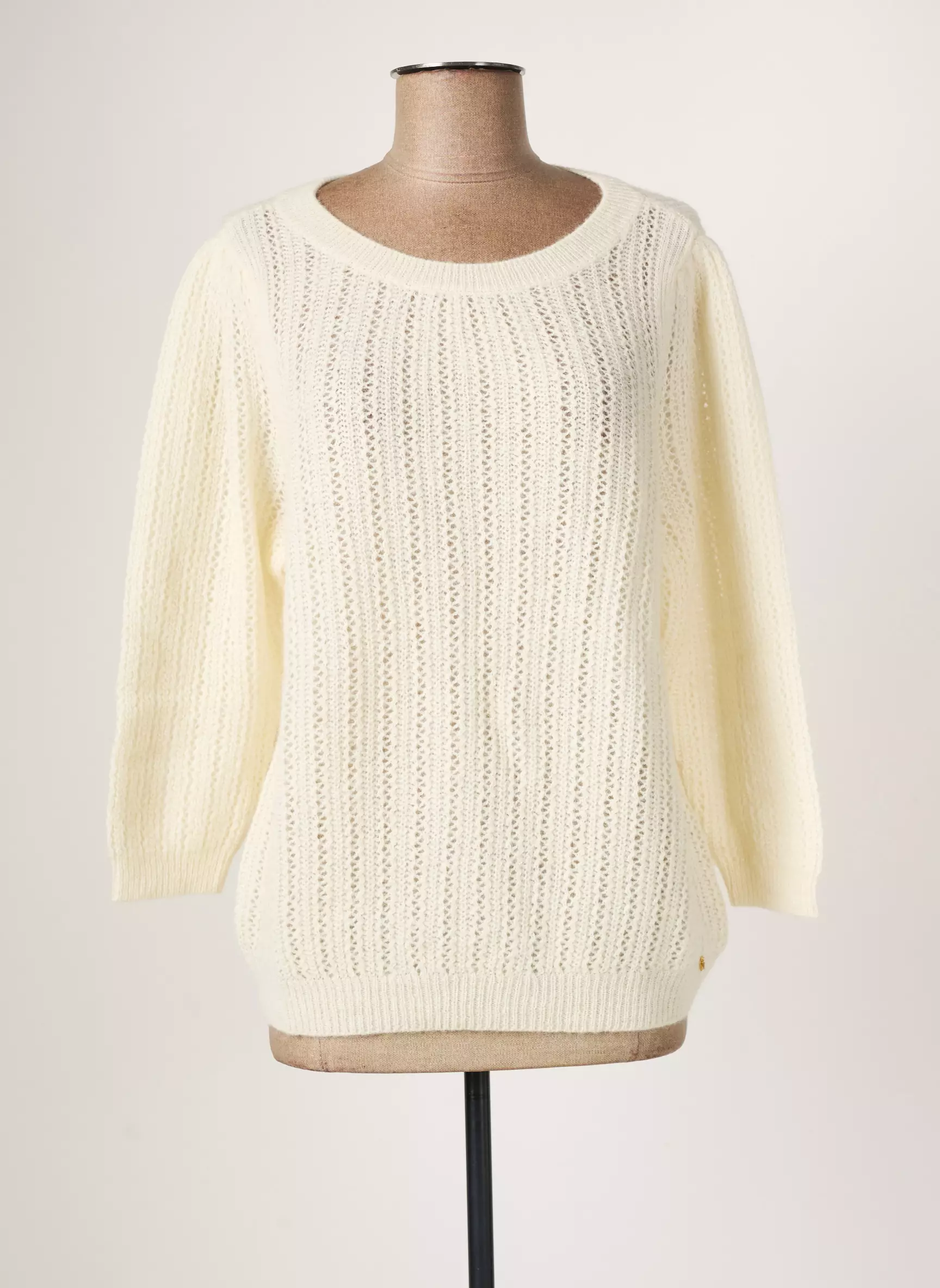 Des Petits Hauts Pulls Femme couleur beige