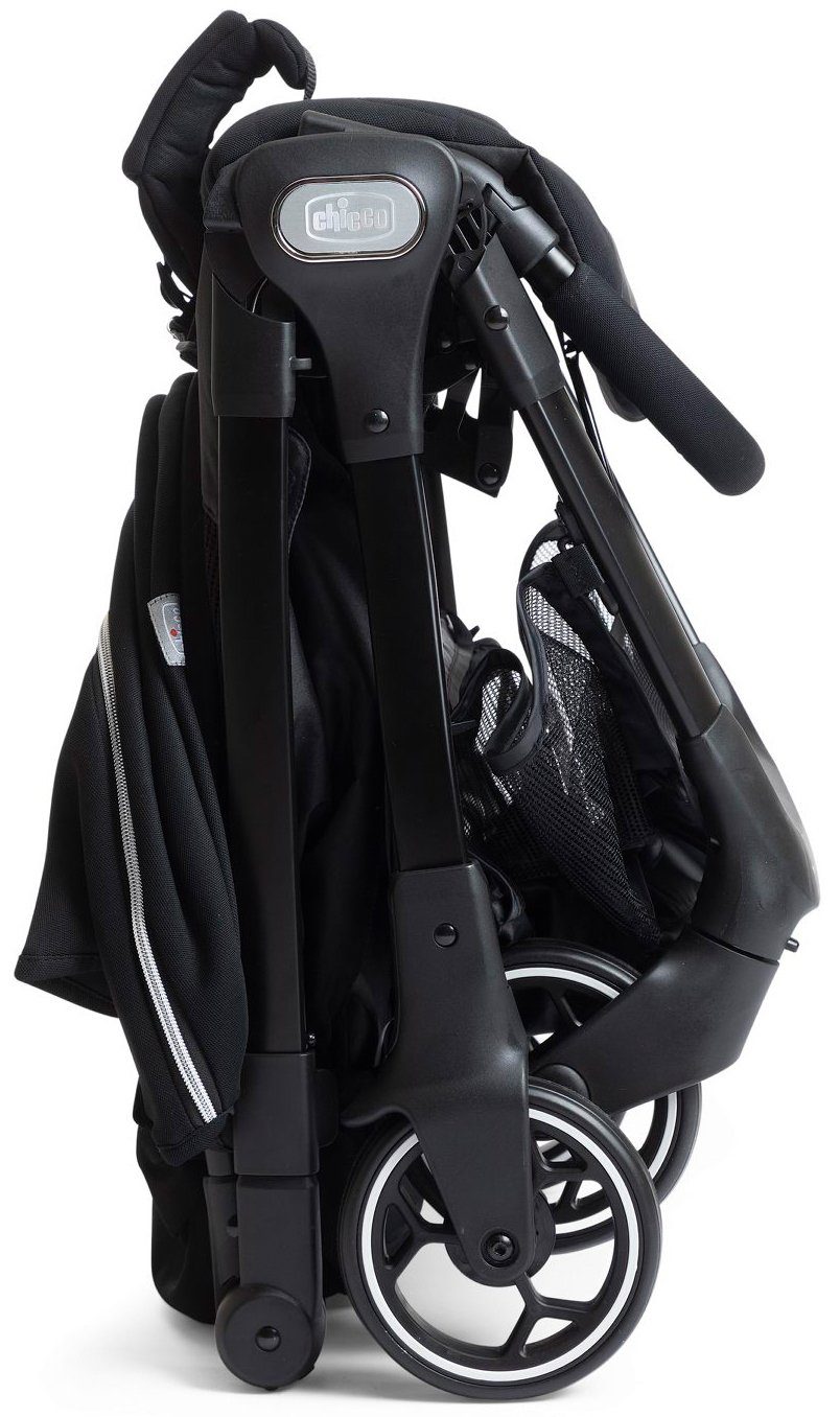 Chicco Sportbuggy We, Black, mit Regenschutz und Transporttasche
