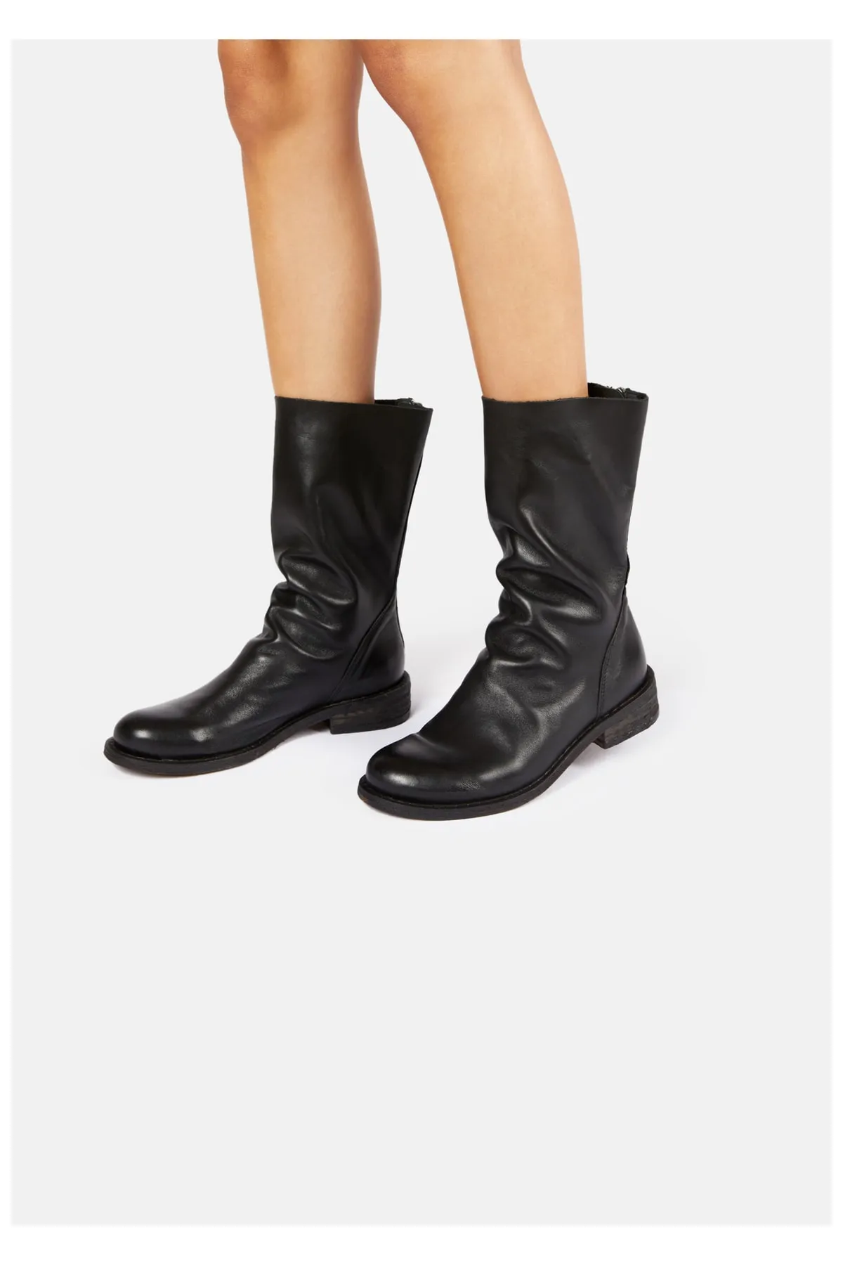 Felmini  Stiefelette - Schwarz - Blockabsatz
