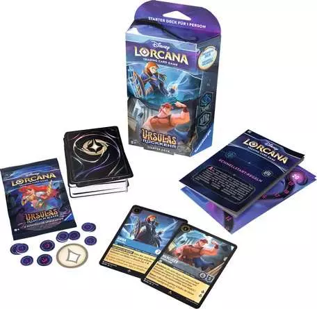 Disney Lorcana: Ursulas Rückkehr - Starter Deck Saphir und Stahl (Deutsch)