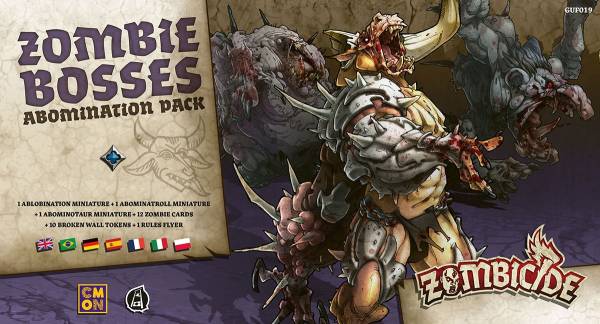 Zombicide - Black Plague - Zombie Bosses-Abomination Pack (Erw.)
