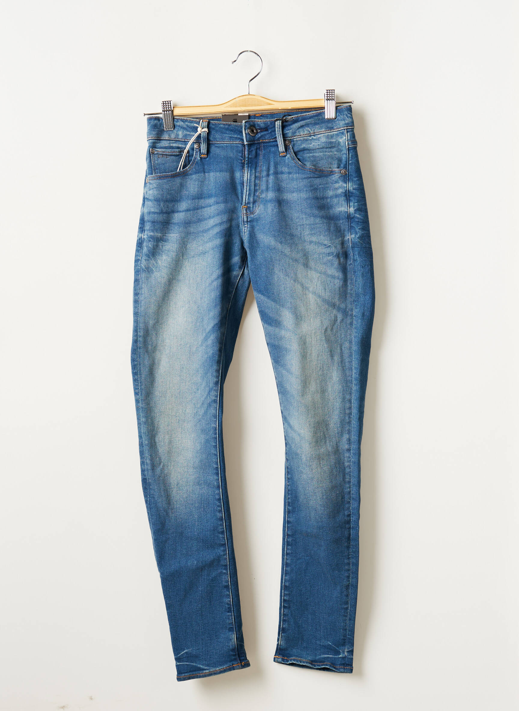 G Star Jeans Skinny Fille couleur bleu