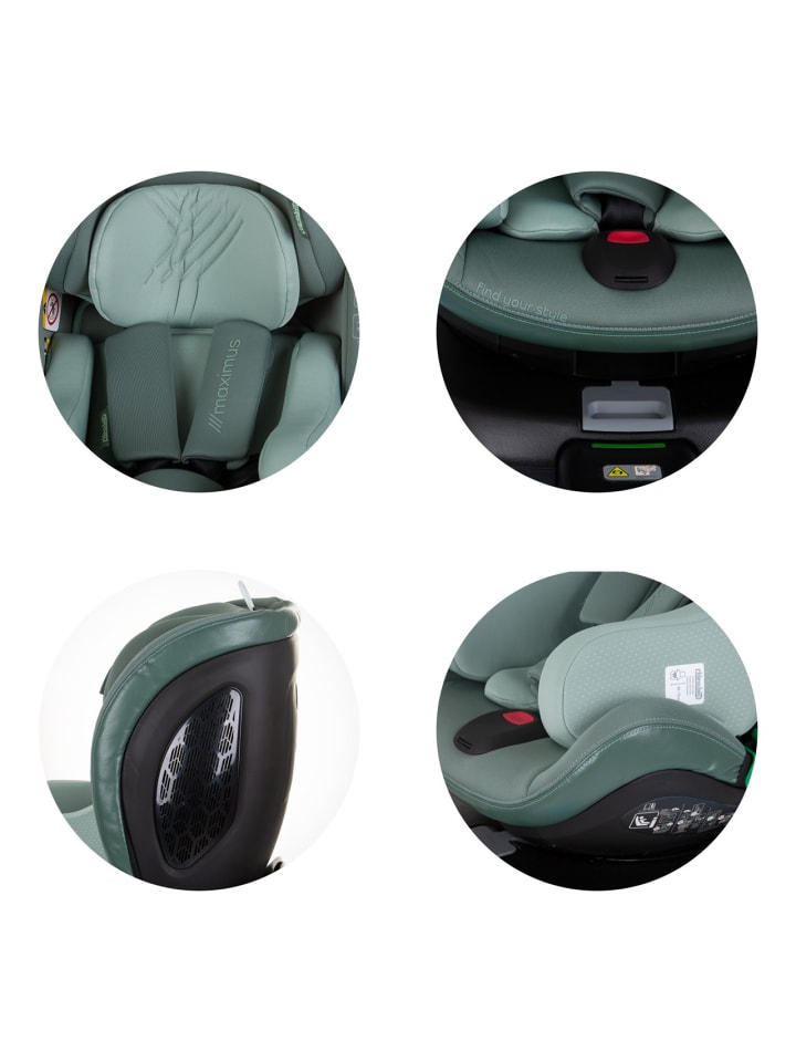 Chipolino i-Size Kindersitz Maximus (40 - 150 cm) in grün günstig kaufen onesize