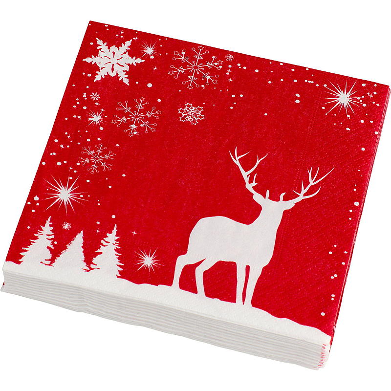Vie Eco Servietter 20-pk 33x33 cm juledesign