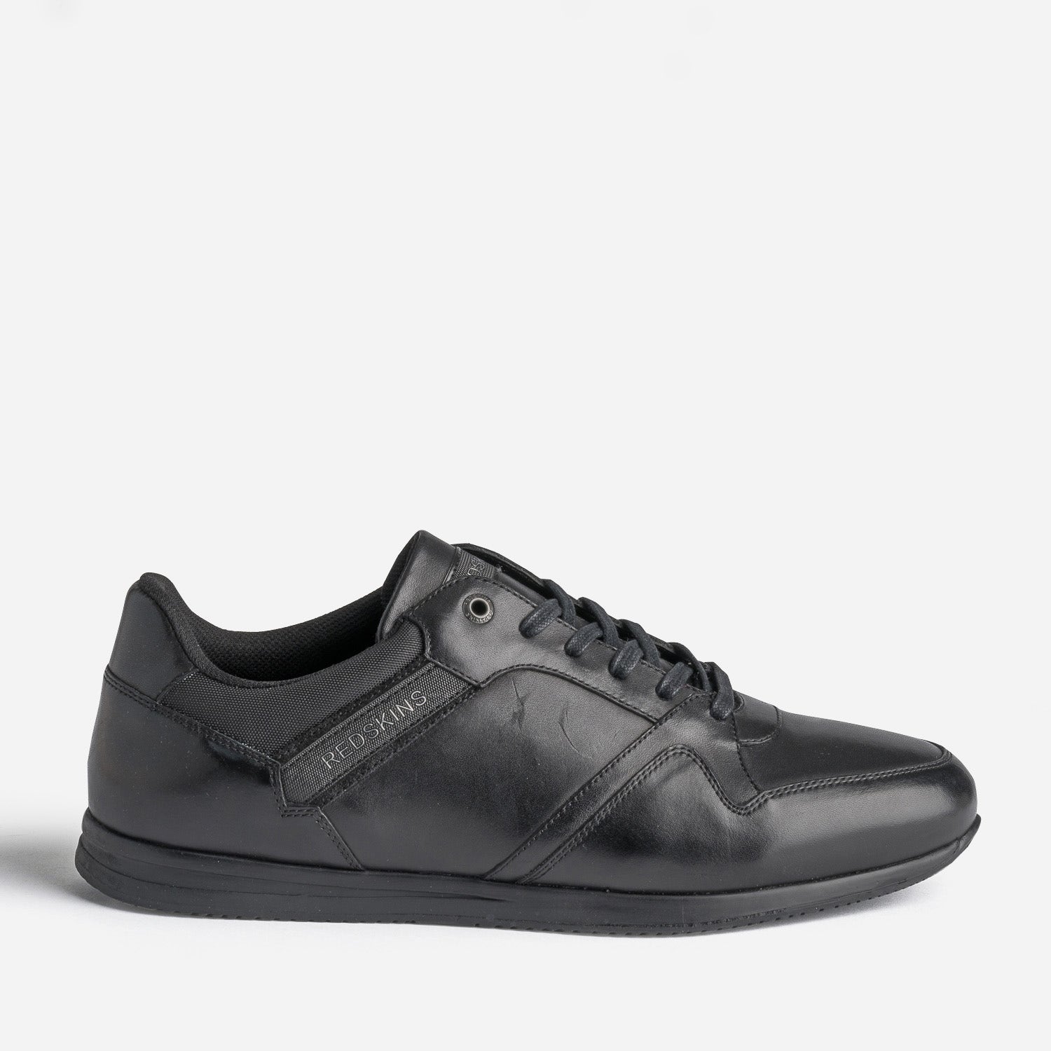 Tennis TBS noire en cuir