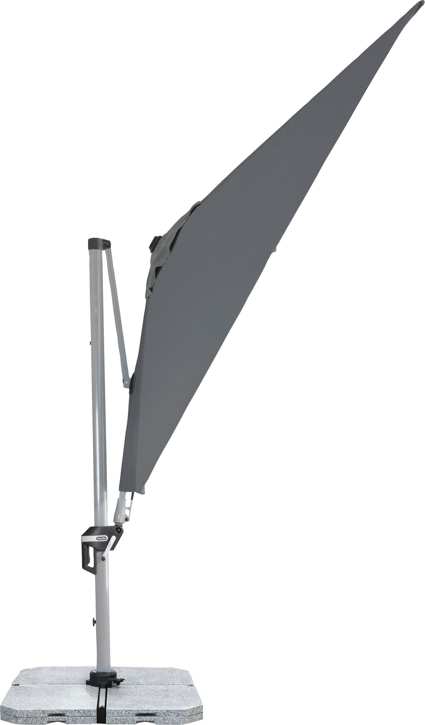 doppler® Ampelschirm Active Pendel, UV-beständig, Maße: 350x260 cm