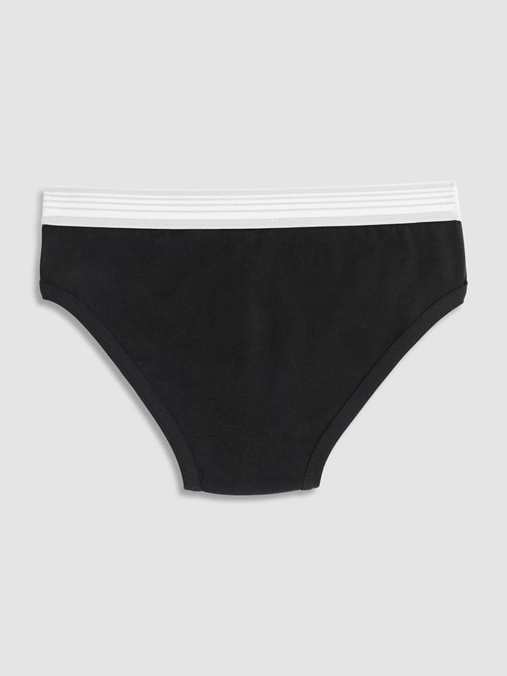 COTONELLA 2er-Set: Slips in Schwarz günstig kaufen