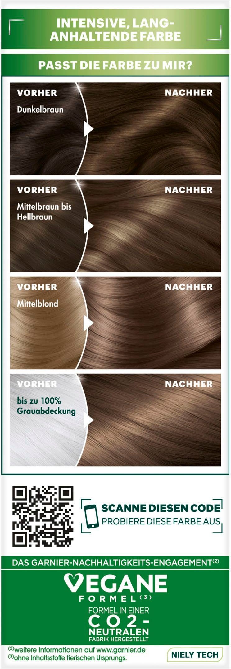 GARNIER Coloration Nutrisse Creme