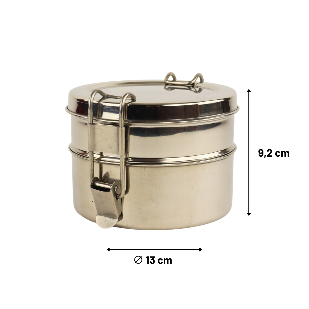 Orange85 Brotkasten aus Edelstahl Erwachsene Lunchbox