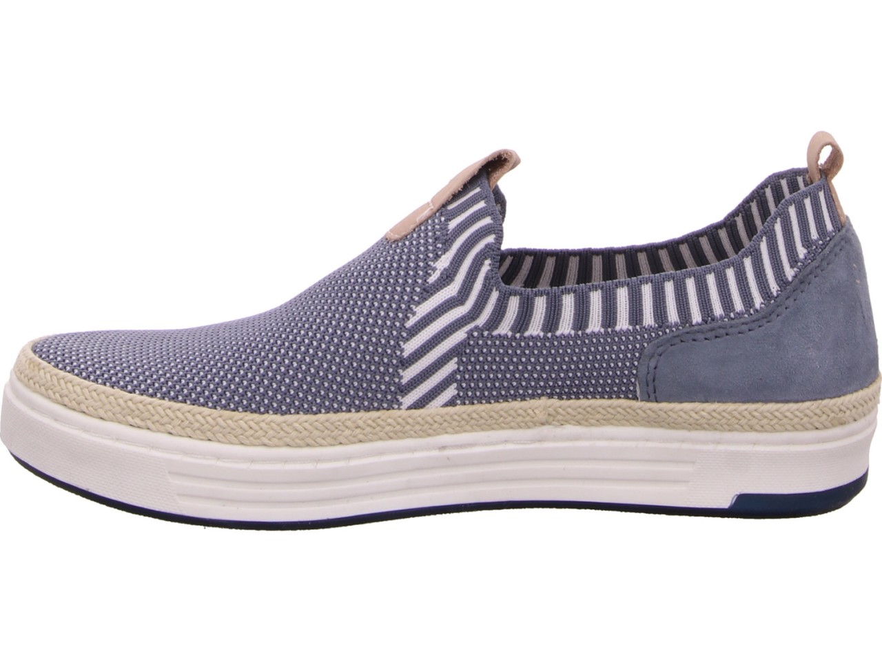 JANA Sportliche Slipper blau
