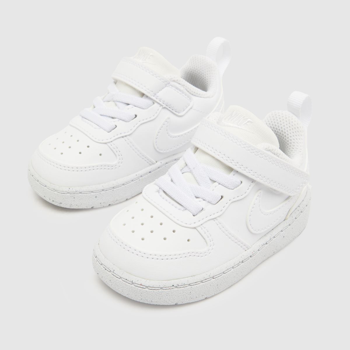 Nike vita Court Borough låga sneakers för småbarn