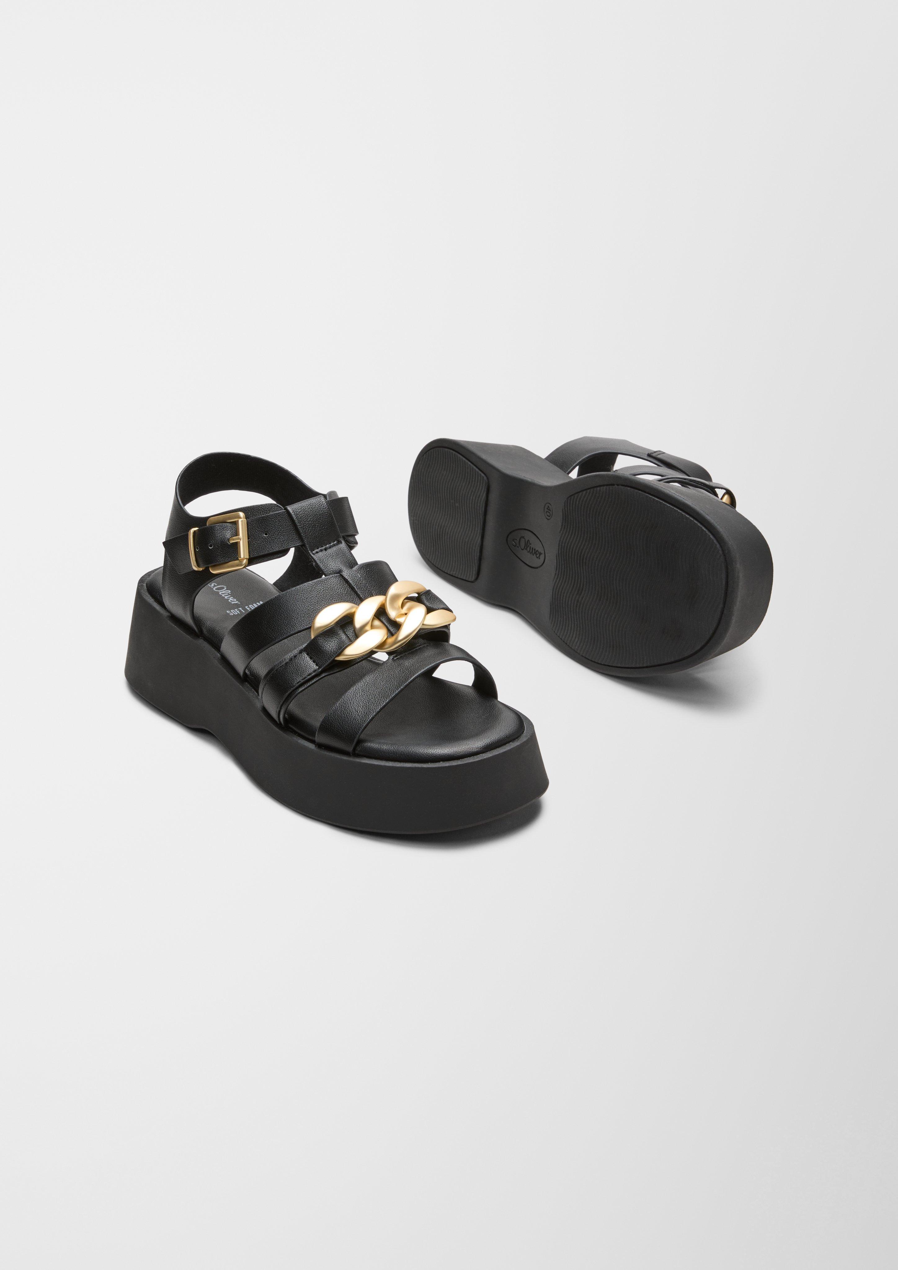 Sandalen mit Schmuckdetail  6007736-001