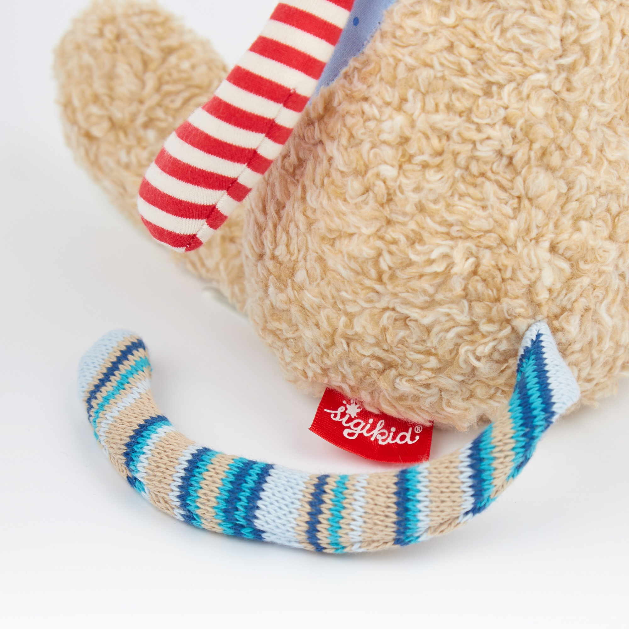 Kuscheltier Katze im Patchworkstyle
